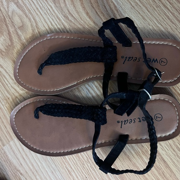 Women‘s sandals with ankle strap - Picture 2 of 2